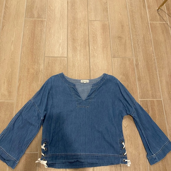 Madewell denim top - Picture 4 of 5